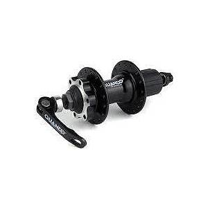 QUANDO KT-MR5R, 24H AERO, FOR DISC, ALL, QR, CASSETTE, 8/9SP, OLD 135mm, PCD 58mm, BLACK MATT (RH0007)