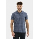 Camel Active polo STRIPE modrá