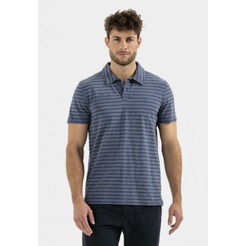 Camel Active polo STRIPE modrá