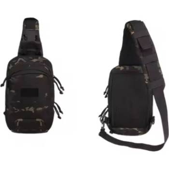 DRAGOWA Tactical Раница с една каишка Mike, blackcamo (DRG060.BKCP)
