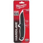 Milwaukee сгъваем нож 76 мм HARDLINE Smooth (48221994)