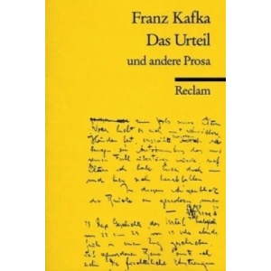 Das Urteil und andere Prosa | Franz Kafka, Michael Müller (ISBN: 9783150096772)