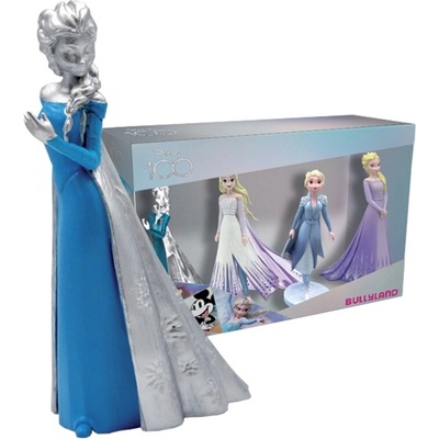 BULLYLAND Комплект с колекционерски фигурки, Walt Disney, Bullyland, Disney 100 Platinum Frozen, 4бр