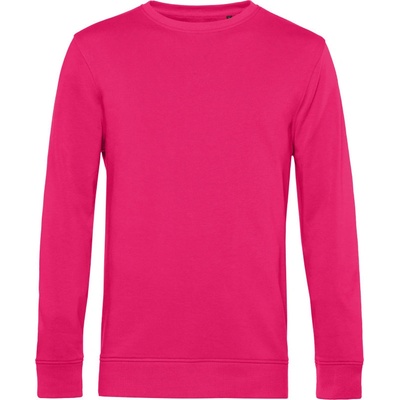 B&C mikina Inspire Crew Neck, pánská COT01U31Bx5200-magenta pin