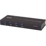 ATEN Switch 4-портов USB 3.2 Gen 1, индустриален - US3344I-AT (US3344I-AT)