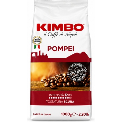Kimbo Caffé Pompei káva zrnková 1 kg