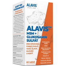 Alavis MSM glukosamin sulfát 60 tbl