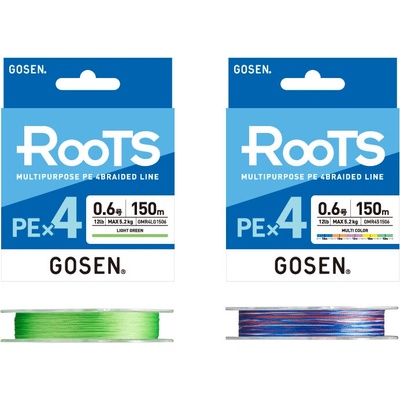 GOSEN Плетено влакно Gosen ROOTS PE X4 (951152)