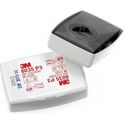 3M P3 6035 náhradný plastový filter prachový 0704000899999 F4013