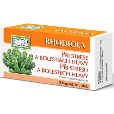 Fytopharma RHODIOLA tobolky při stresu 30ks