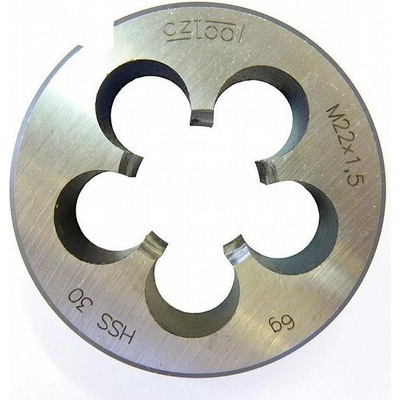 BUČOVICE TOOLS Závitová kruhová čelist Metrický závit ČSN 22 3210 HSS M 7 x 0,75