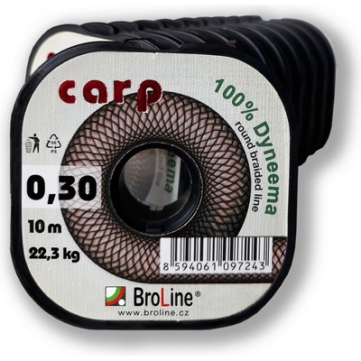 Broline Dynema Carp brown 10m 0,14mm 10kg