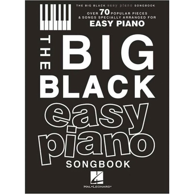 Hal Leonard The Big Black Easy Piano Songbook Noty