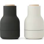 Audo Copenhagen Мелнички за пипер и сол Bottle малки черни и кремави 2 бр (71190-000749)