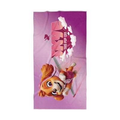 Carbotex osuška Tlapková Patrola Hrdinka Skye 70 x 140 cm