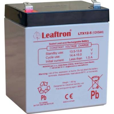 Leaftron LTX12-5,4T2 12V 5,4Ah