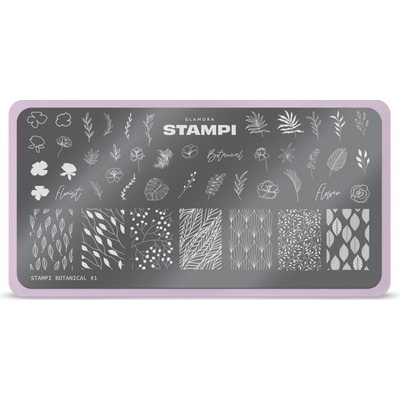 Glamora Stampi kovová destička BOTANICAL 1 – Zboží Dáma