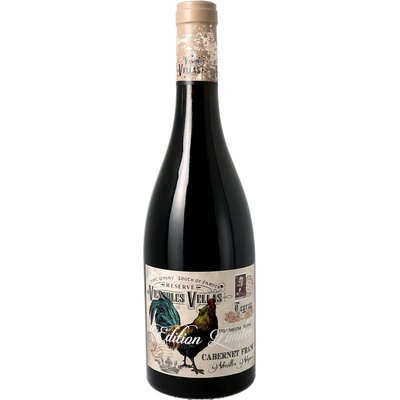 Vignobles Vellas Le Coq Cabernet Franc suché červené 2023 15% 0,75 l (holá láhev)