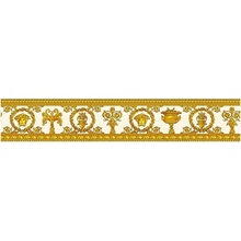 A.S.Création 343052 Luxusná umývateľná vliesová bordúra na stenu Versace 3, rozmery 9 cm x 5 m