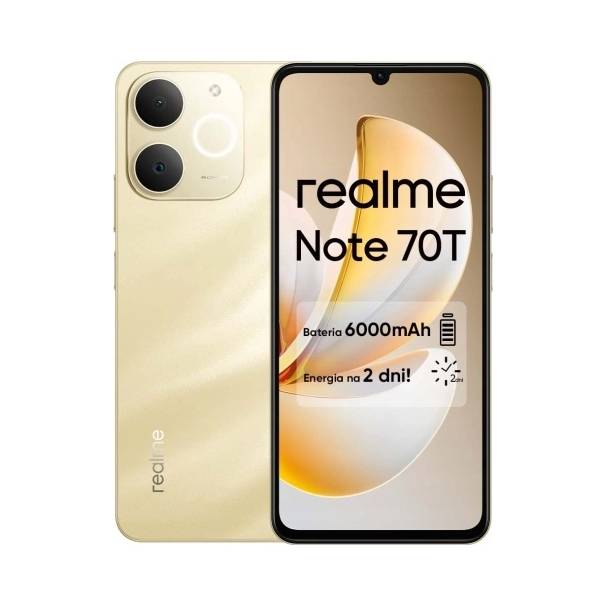 realme Note 70T 4GB/128GB Gold od 131,34 € - Heureka.sk