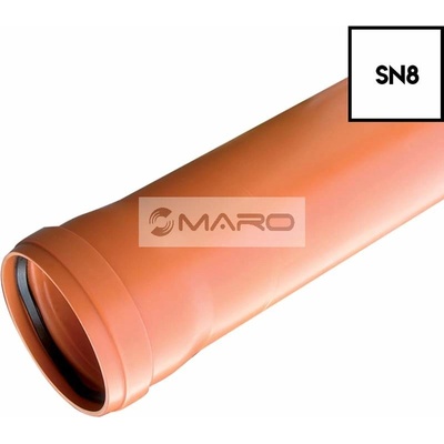 Pipelife Trubka KG SN8 160 x 4,7 x 6000 mm 3296114105