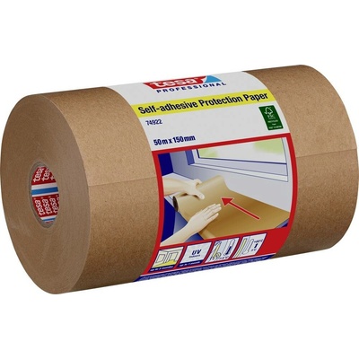 Tesa Professional 74922-00000-00 Krepová lepiaca páska 50 m x 15 cm svetložltá