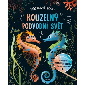 Vyškrabávací obrázky Kouzelný podvodní svět