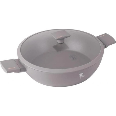 BerlingerHaus Pánev s titanovým povrchem a poklicí 32 cm Taupe Collection BH-8099
