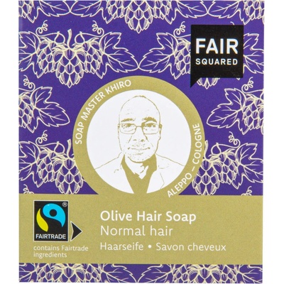Fair Squared Šampón tuhý olivový 2 x 80 g