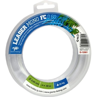 Giants fishing Návazcový Leader Mono FC 100 m 0,4 mm 13 kg – Zboží Dáma