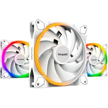 be quiet! Light Wings White high-speed 140mm PWM ARGB 3-pack (BL103)