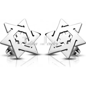 Talitha Обеци " Давидова звезда" - talitha-jewelry - 25,00 лв