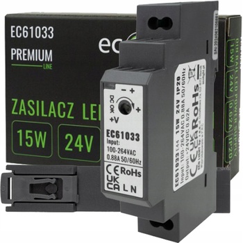 Berge Napájení na DIN lištu EC61033