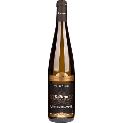 Wolfberger Gewurztraminer Signature biele 13,5% 0,75 l (čistá fľaša)