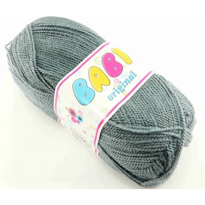 Priadza Baby original - tmavo šedá 3468
