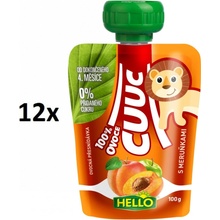 Hello Cuuc 100% vrecko marhule 12 x 100 g