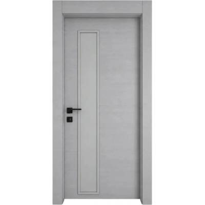 EUROSTILL Интериорна врата с каса EUROSTILL MILANO с остъкление Advanced PW 78x205 cm Орех Шерин (DMPW20578S110/S)