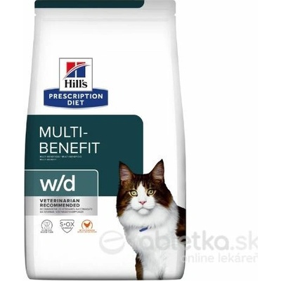 Hills Diet Feline w/d Multi Benefit Dry 1,5 kg
