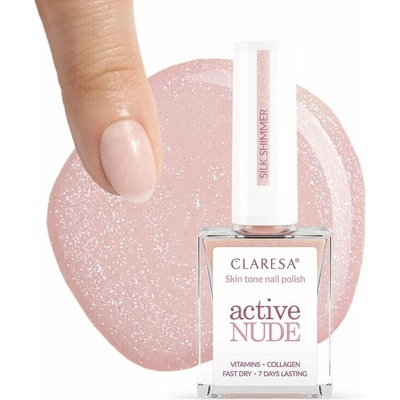 Claresa klasický lak na nechty Silk Shimmer 9,5ml