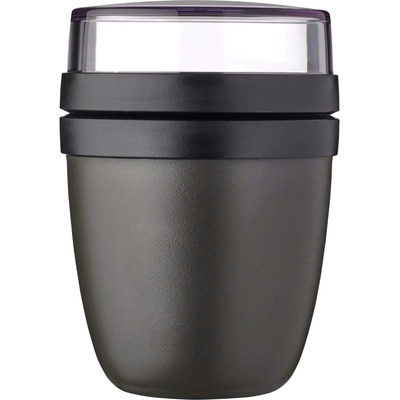 Mepal Ellipse Mini box na jedlo, čierna