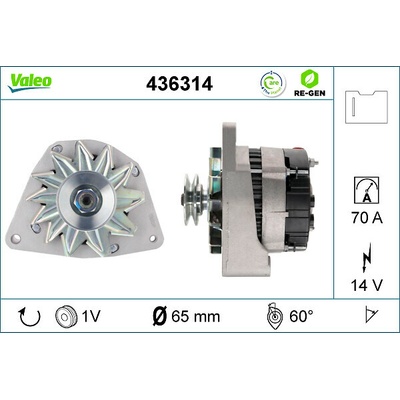 Alternátor VALEO 436314
