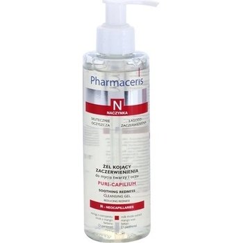 Pharmaceris N-Neocapillaries Puri-Capilium zklidňující čistící gel pro citlivou a zarudlou pleť 190 ml
