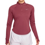 Nike Дамска тениска Nike Women's Tempo Dri-Fit Half-Zip Top Running shirt - Pink Smoke / Reflective Silver - размер XS (916-5407-0211)