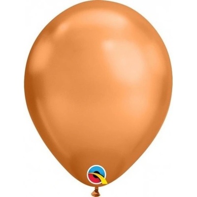 Qualatex BALÓNEK chromový měděný 28cm