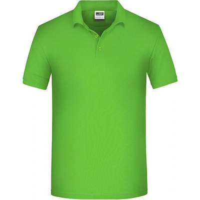 James & Nicholson Pánska polokošeľa JN874 lime Green