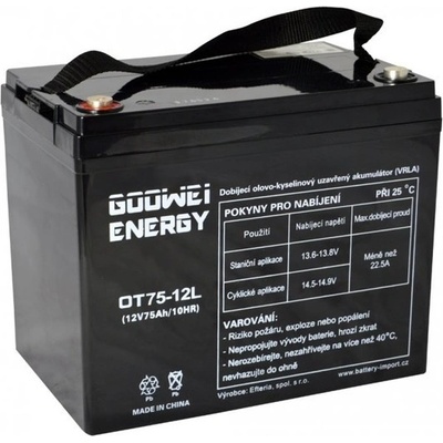 Pb GEL 12V 75Ah OTL75-12