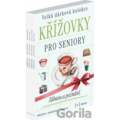 Křížovky pro seniory – Zábava a poznání (box)