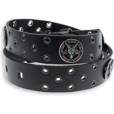 Leather & Steel Fashion Black krystal