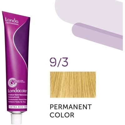 Londa Color Jasně zlatoplavá 9-3 60 ml