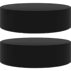 vidaXL Покривала за градински мебели 2 бр 10 капси 205x90 см (3082840)